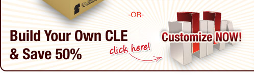 Build Your Own CLE and Save 50%