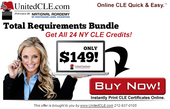 24 NY CLE Hours Only $149