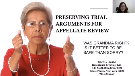 Preserving Trial Arguments for Appellate Review Thumbnail