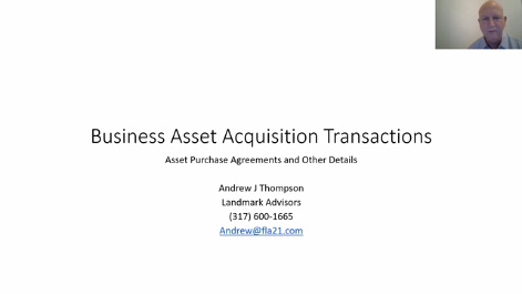 Business Acquisition Transactions: Helping Your Client Buy the Right Business on the Right Terms Thumbnail