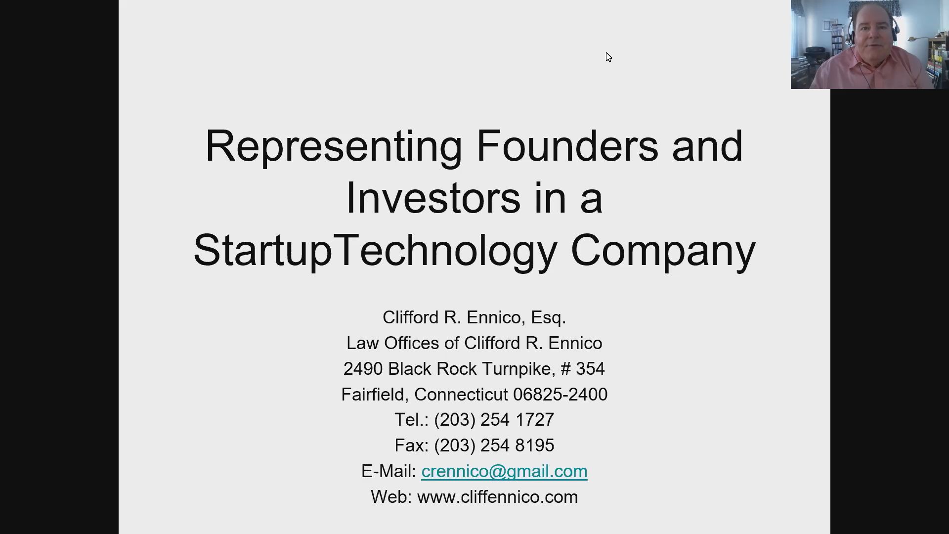 Representing the Founders and Initial Investors in a Startup Technology Company Thumbnail