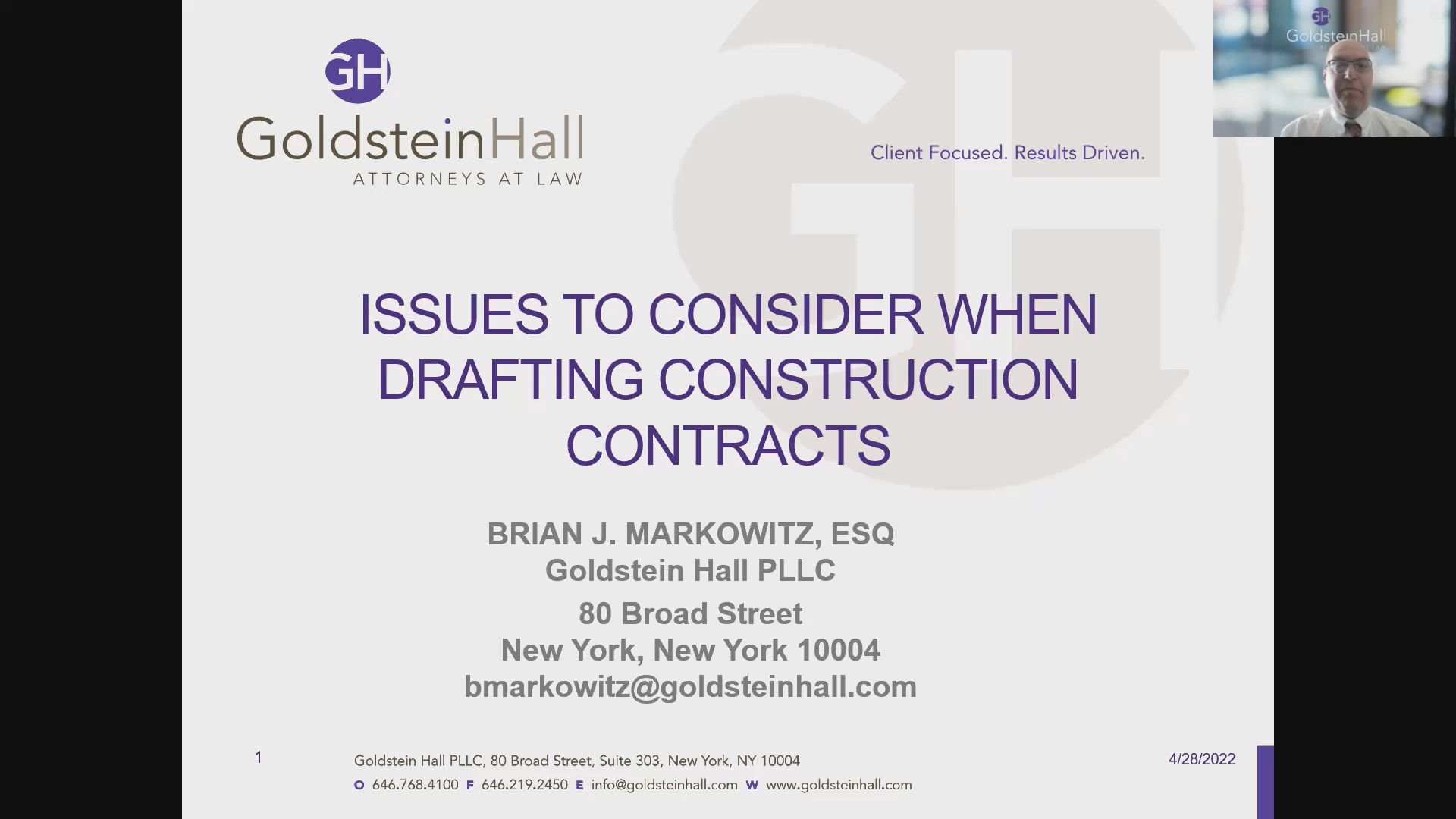 Issues To Consider When Drafting Construction Contracts Thumbnail