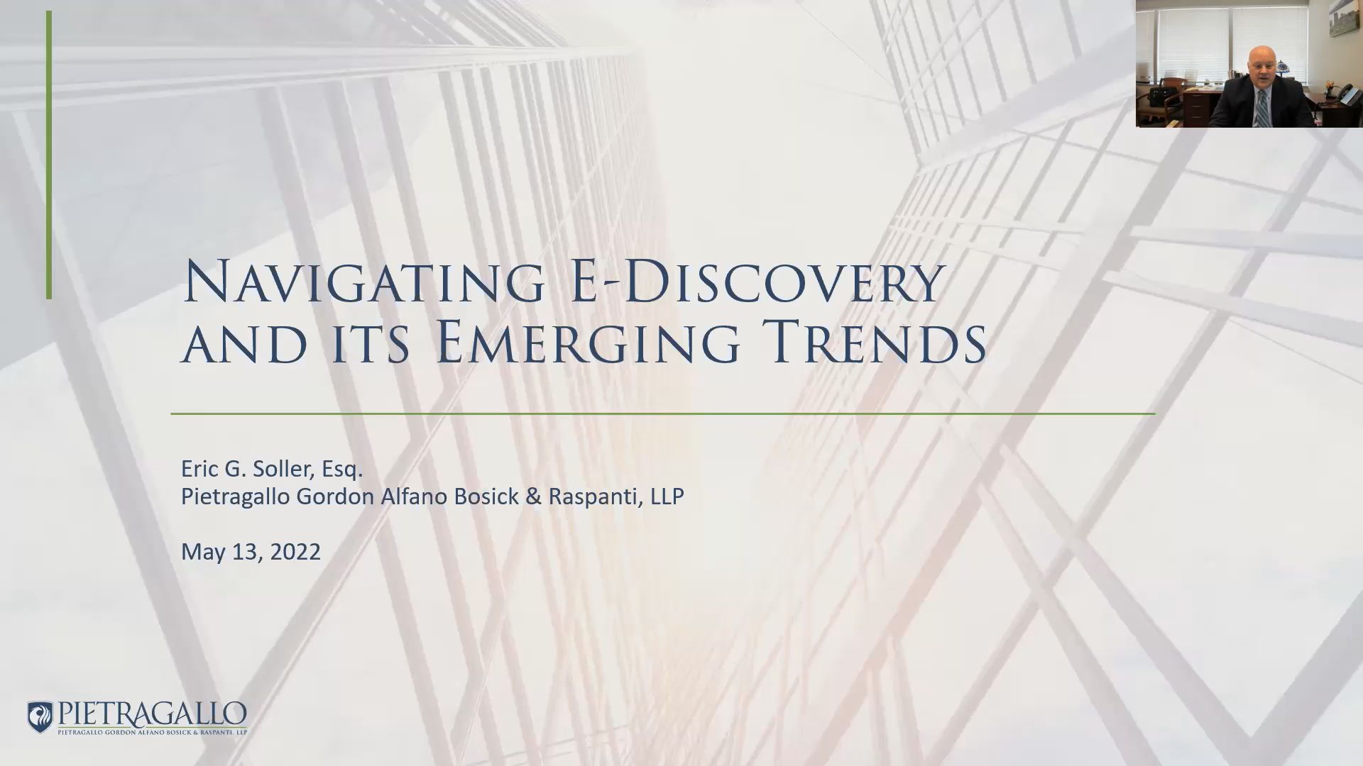 Navigating E-Discovery and Its Emerging Trends Thumbnail