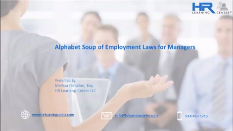 Alphabet Soup of Employment Laws Thumbnail