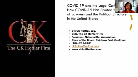 COVID-19 & the Legal Community: How COVID-19 Has Pivoted the Focus of Lawyers & the Political Structure in the US Thumbnail