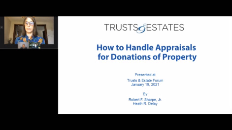 How to Handle Appraisals for Donations of Property Thumbnail
